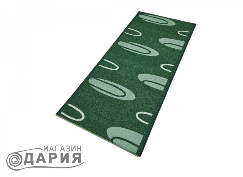 Мокетен килим Elipsel green P